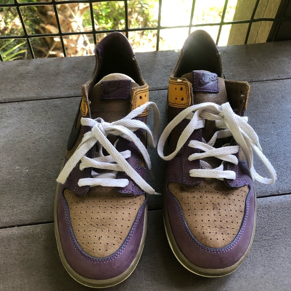 Vintage Nike SB Low Top Shoes Sneakers Rare Multi Color - Picture 2 of 10